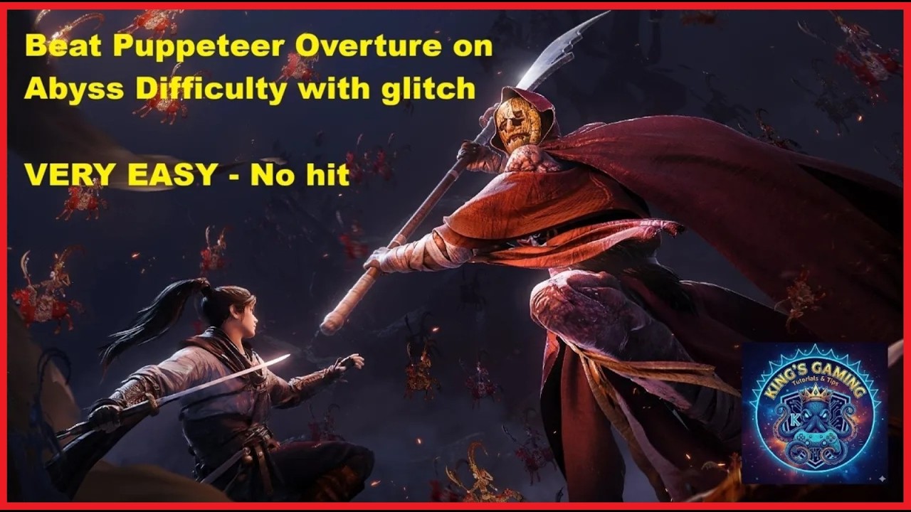 Beat Puppeteer Overture with Glitch on Abyss no Hit - Where winds meet