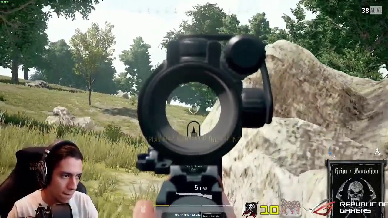 [Vietsub] - Một trận đấu tuyệt vời của Grimmmz PUGB 23 kills and top 1