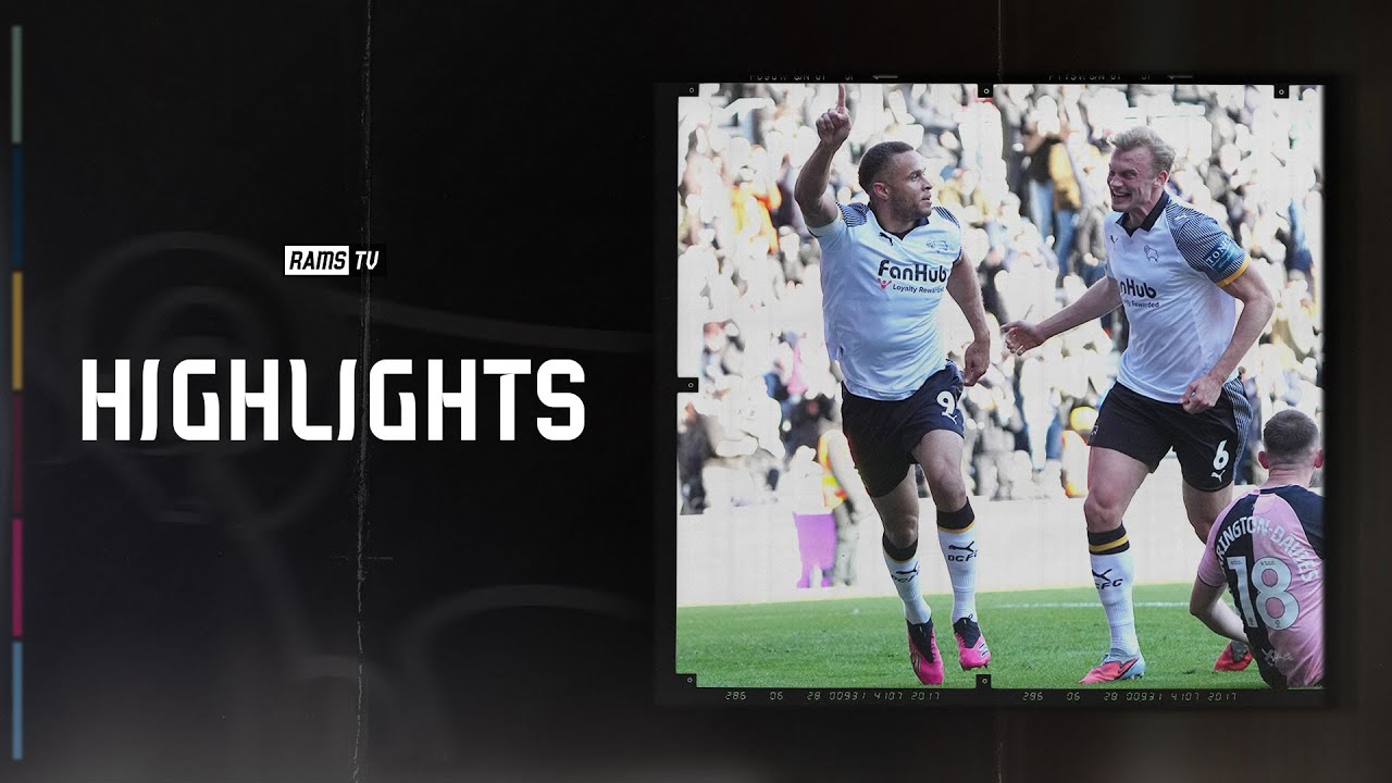 HIGHLIGHTS | Derby County vs Queens Park Rangers