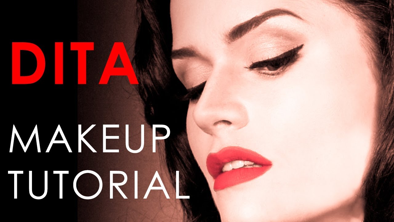 Makeup Tutorial : Dita Von Teese | Make-Up Atelier Paris