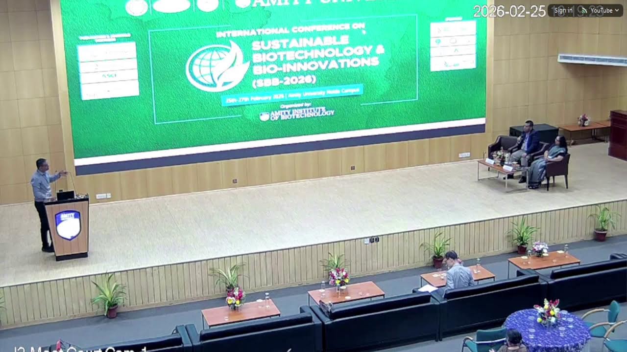 International Conference on Sustainable Biotechnology and Bio-innovations I2-MootCourt | 25th Feb 26