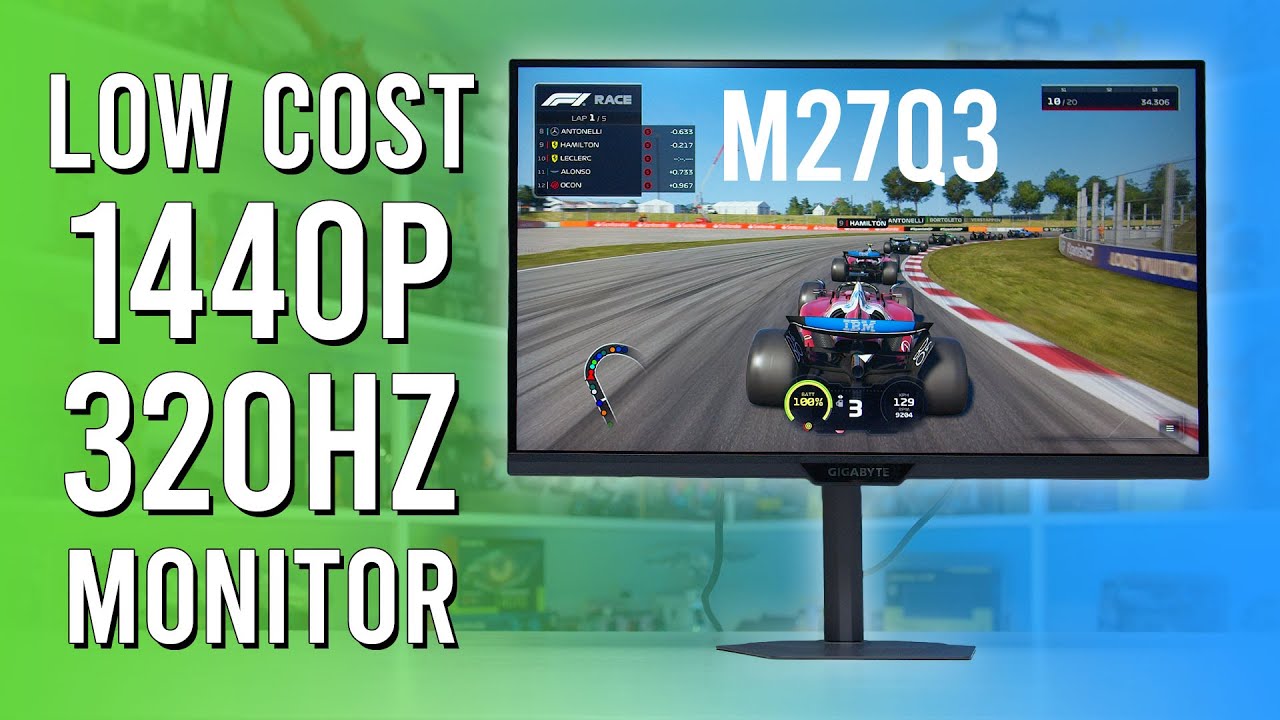 Affordable 1440p 320Hz Gaming - Gigabyte M27Q3 Review