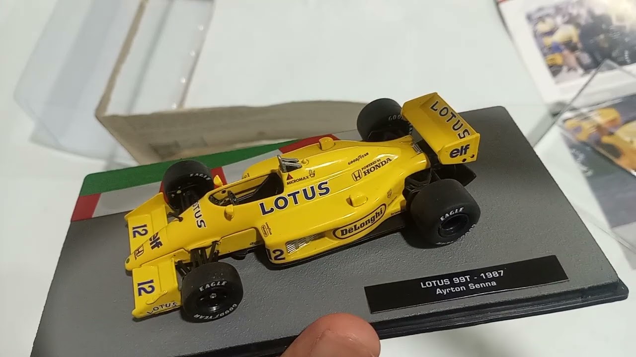 LOTUS 99T | AYRTON SENNA | 1987 FORMULA 1 | ESCALA 1:43 | Salvat Racing Cars