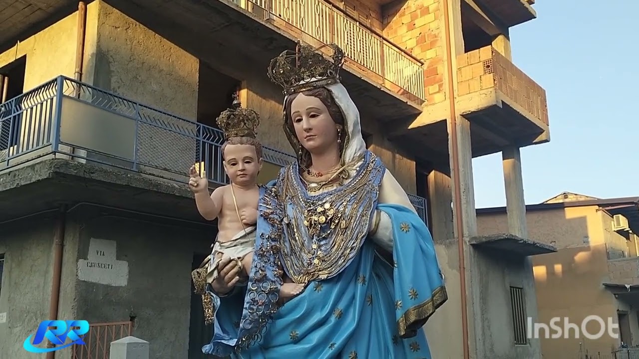 Arrivo della Madonna delle Grazie a San Roberto 10 Agosto 2025