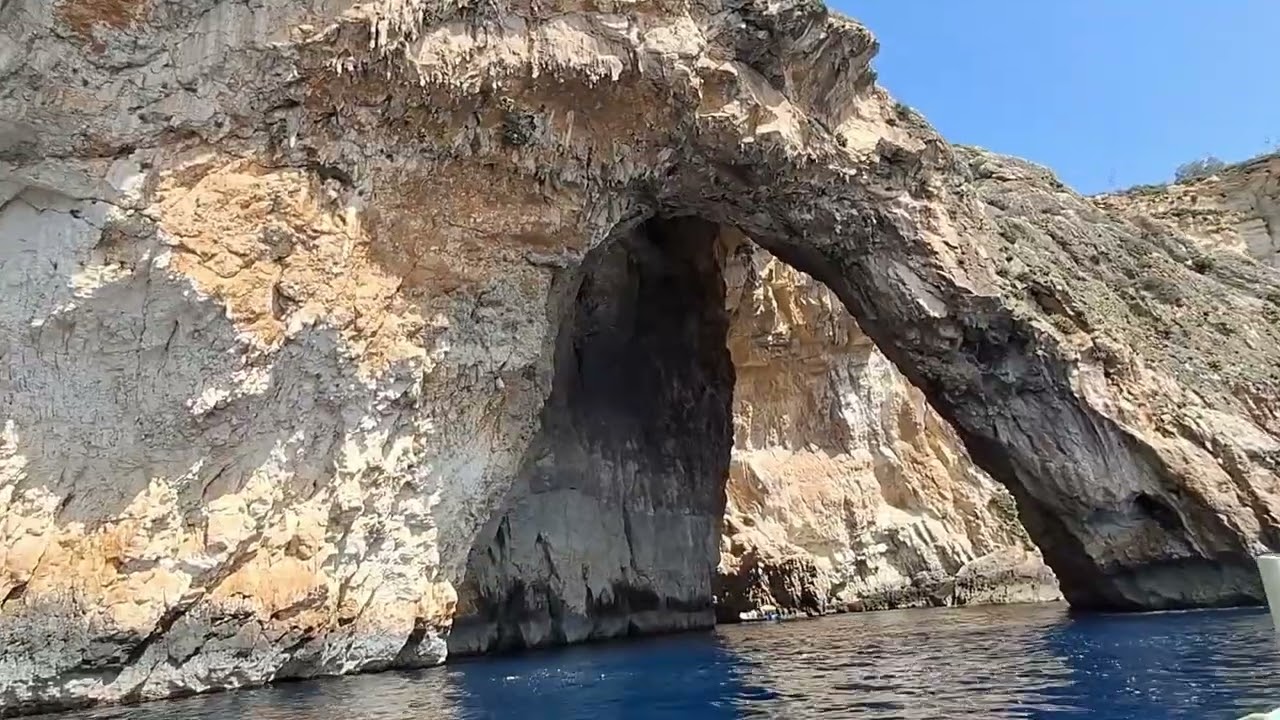 Málta Blue Grotto #malta #bluegrotto #travel #utazás