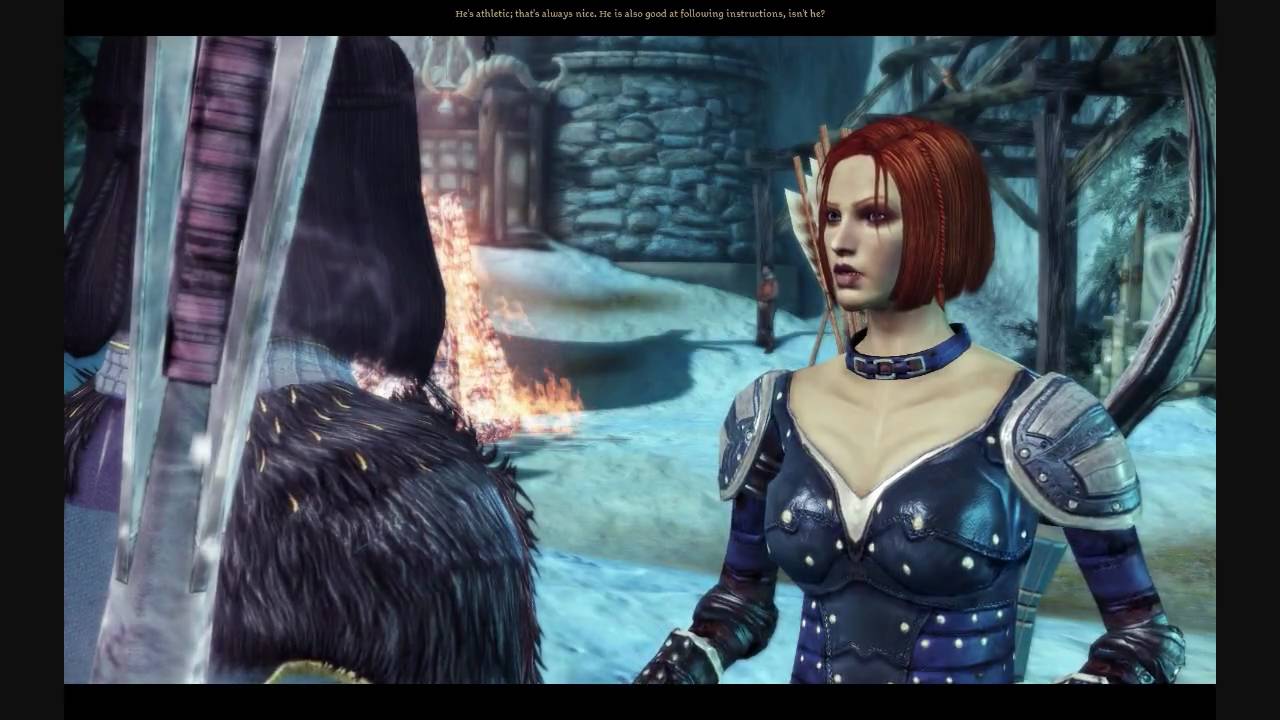 Leliana asks about Alistair's Performance - Dragon Age: Origins