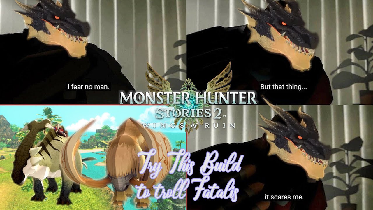 How to ruin fatalis by using aptonoth ( gene build for fatalis run )