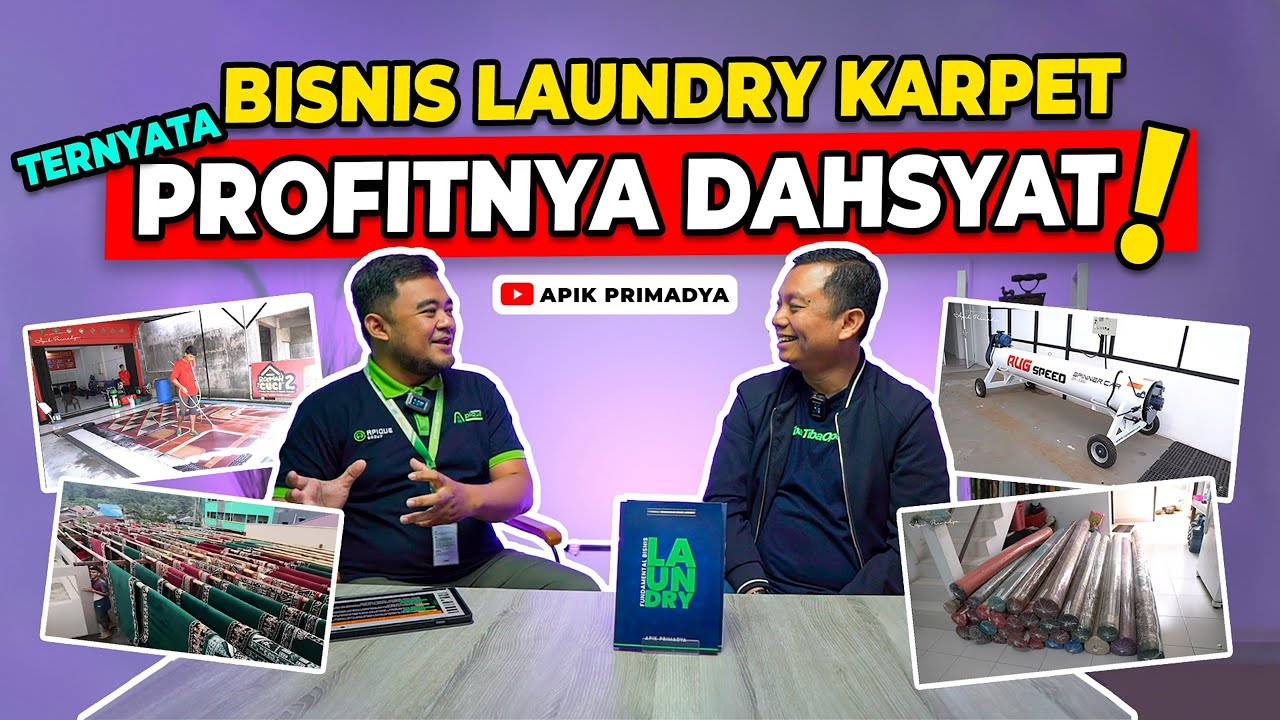 PELUANG BISNIS LAUNDRY KARPET, PROFITNYA GURIH BANGET!!