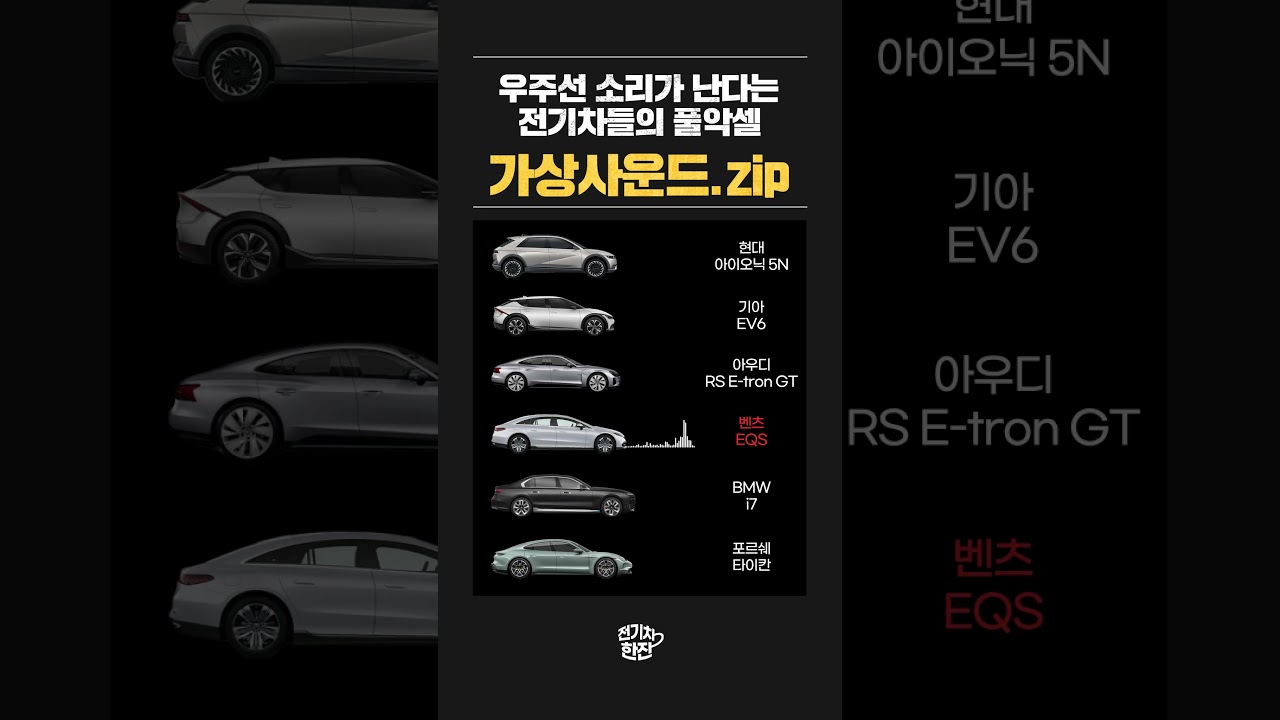엔진이 없는 전기차는 무슨 소리가 날까?