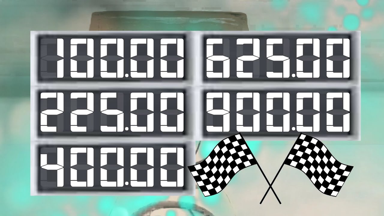 BCG 400 Seconds Stopwatch (Drag Race 100,225,400,625,900 Units) Remix Yoshi Cookie VS Battle C Type