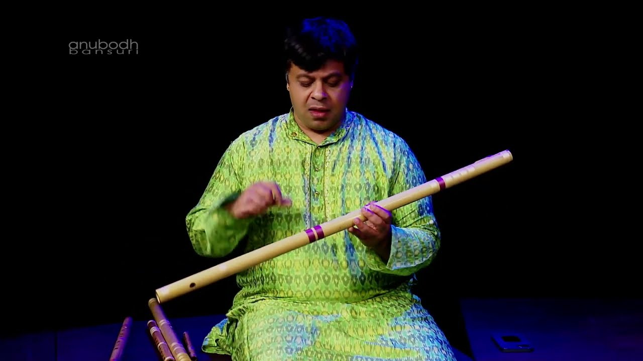 D# bass Carnatic Flute -  played in Hindustani style by Shashank Subramanyam