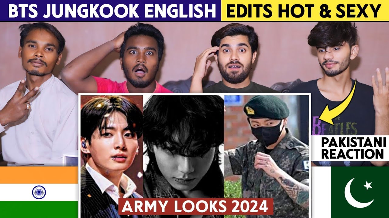 Чонгук из BTS, англоязычные редакции, новый армейский образ 2024 — Шан Раджпут