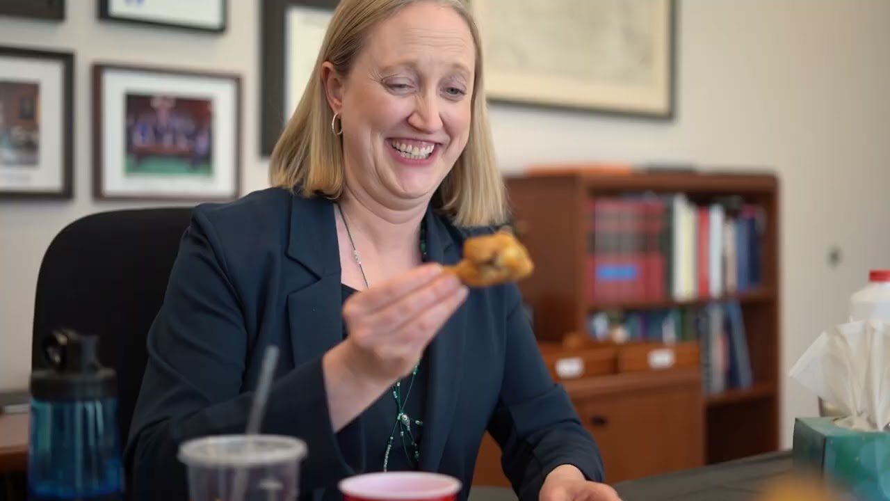 Hot Ones with UVA Law Dean Leslie Kendrick  - 5 minute edit