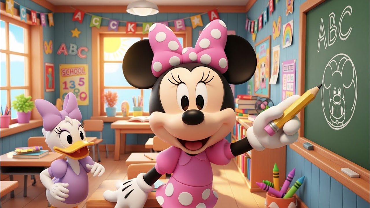 Minnie Mouse Teaching Time | Fun Educational Videos for Kids!