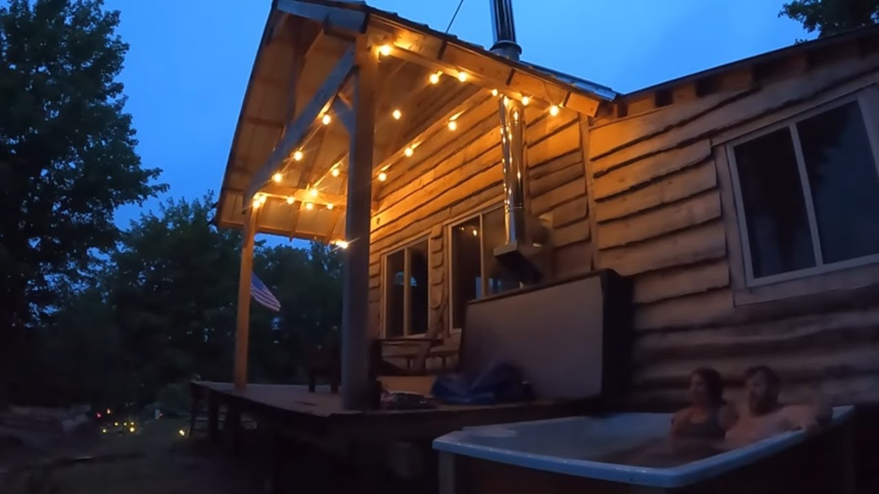 Off-Grid  Solar Powered Hot Tub Build – Start to Soak! (No Hippie Tub Here!) 🛠♨️