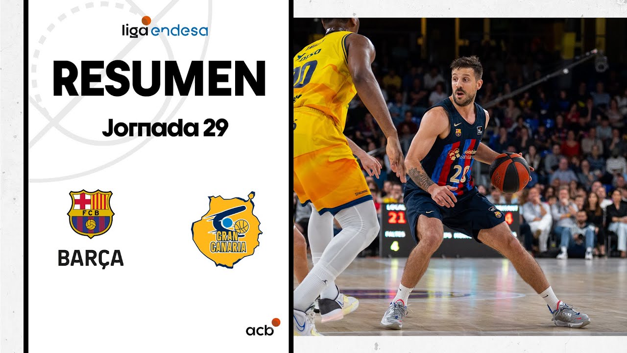 Barça - Gran Canaria (87-79) RESUMEN | Liga Endesa 2022-23