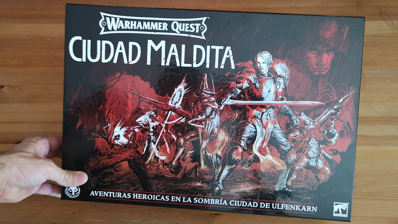 Abrimos la caja de Warhammer Quest: Ciudad Maldita