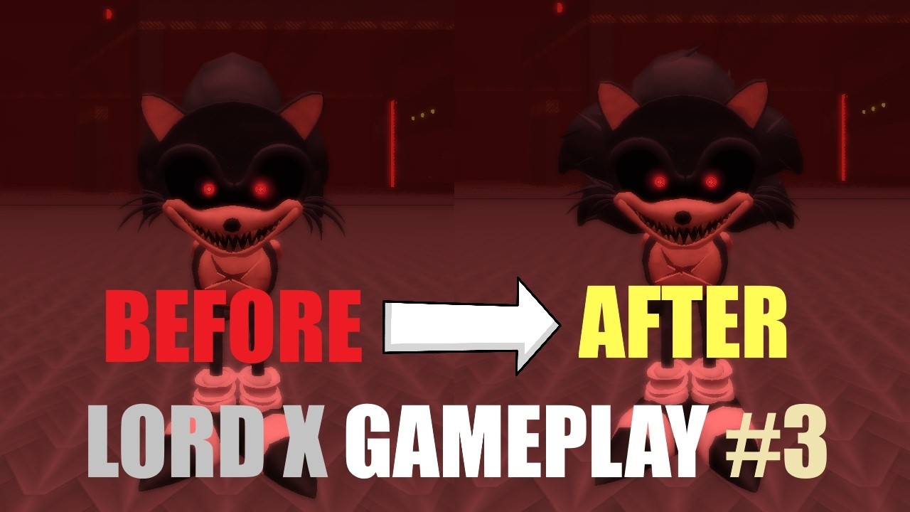 🤩Rework de los Anillos Rojos🤪 | Lord X Gameplay #3 | Sonic.exe The Disaster Eclipsed v1.395