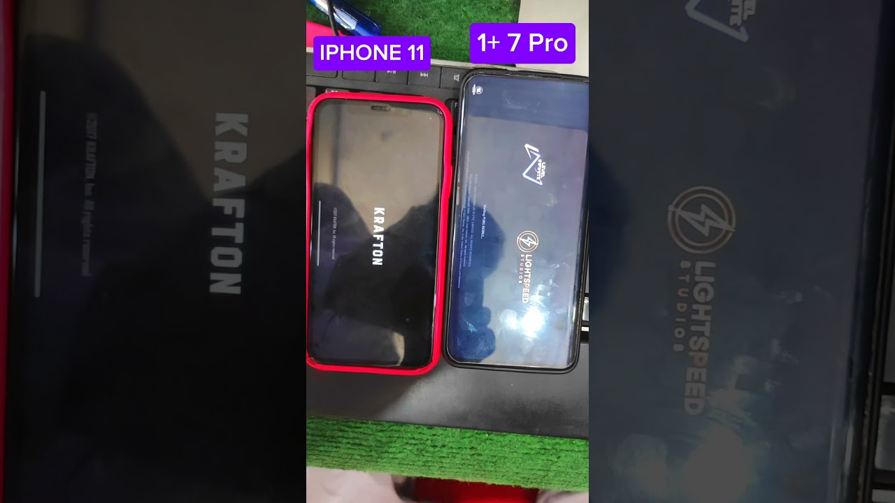 IPHONE 11 VS ONE PLUS 7 PRO | PUBG TEST 2024 #iphone