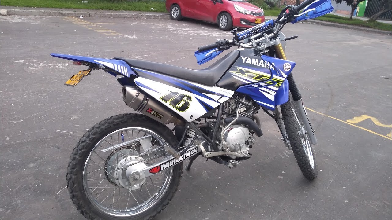 YAMAHA XTZ 125 MODIFICADA (paso a paso)