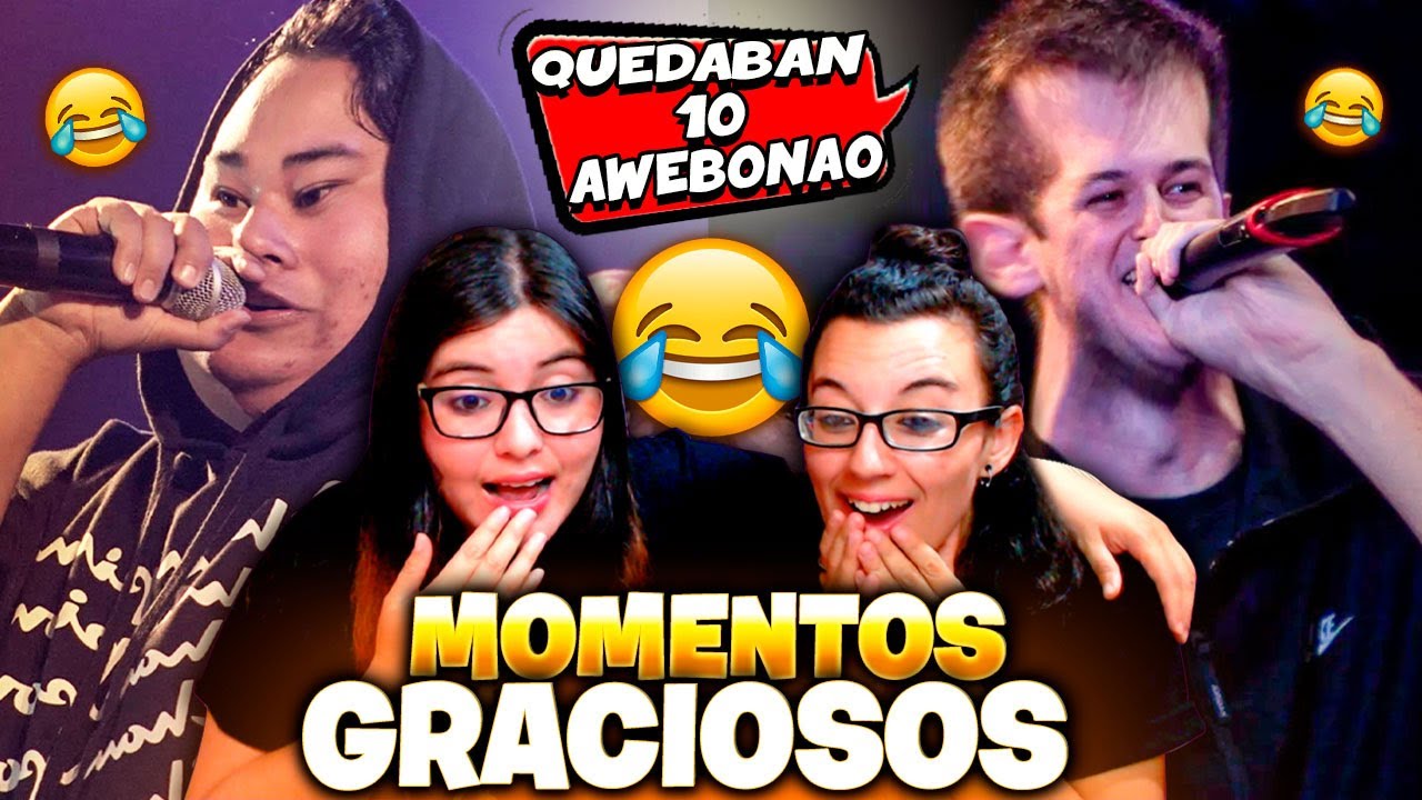 MOMENTOS GRACIOSOS, FAILS y RIMAS DIVERTIDAS en BATALLAS😂 | REACCION🤣