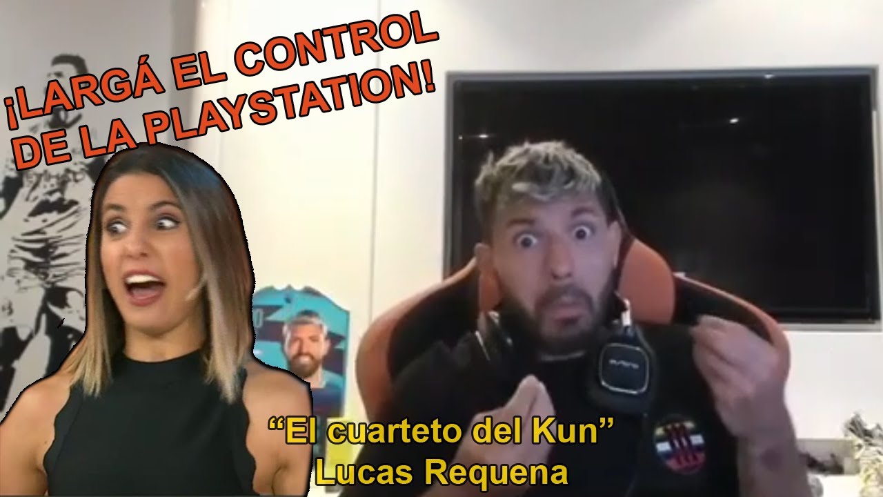 El cuarteto del Kun - (Kun Agüero) Lucas Requena | Feat. Maradona y Cinthia Fernández