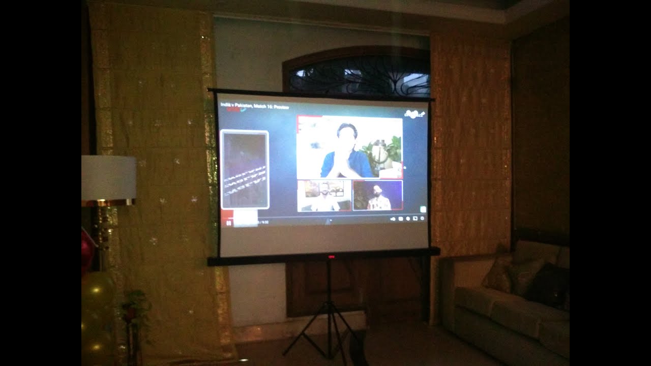 World Cup T20 2021 Match On a big screen With KatTech