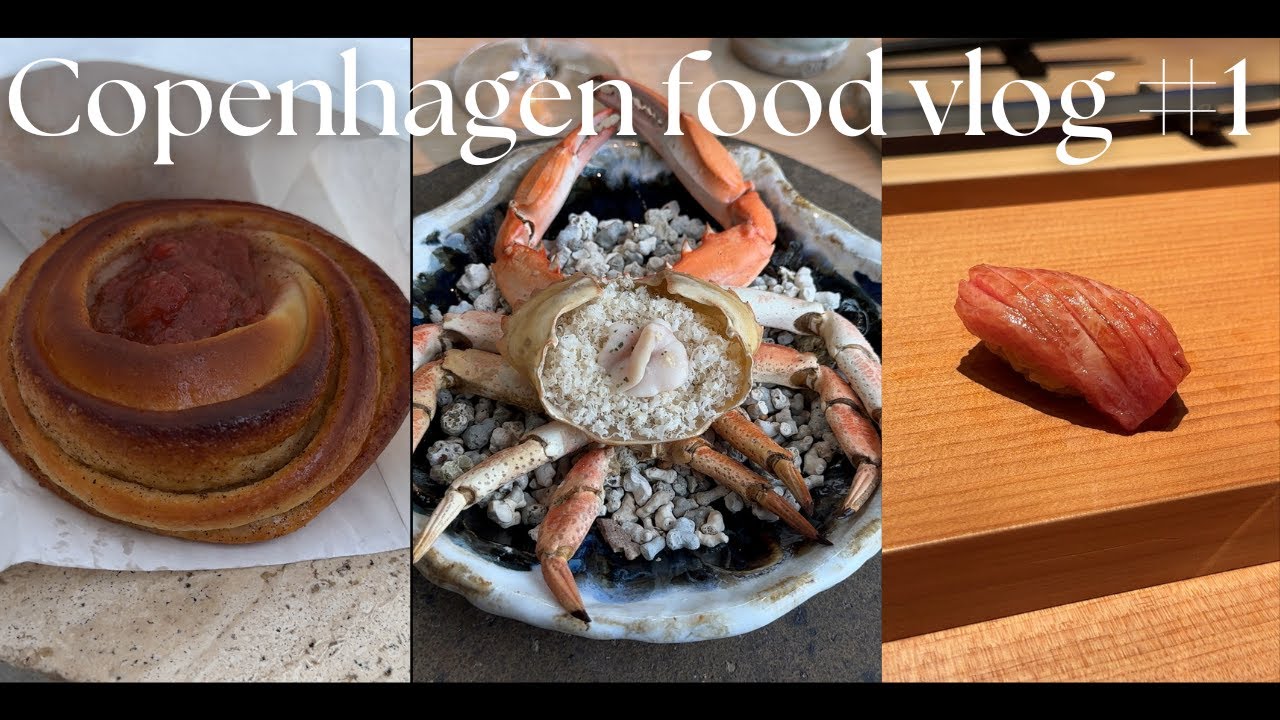 Copenhagen food vlog #1 | Noma, bakeries, cafes