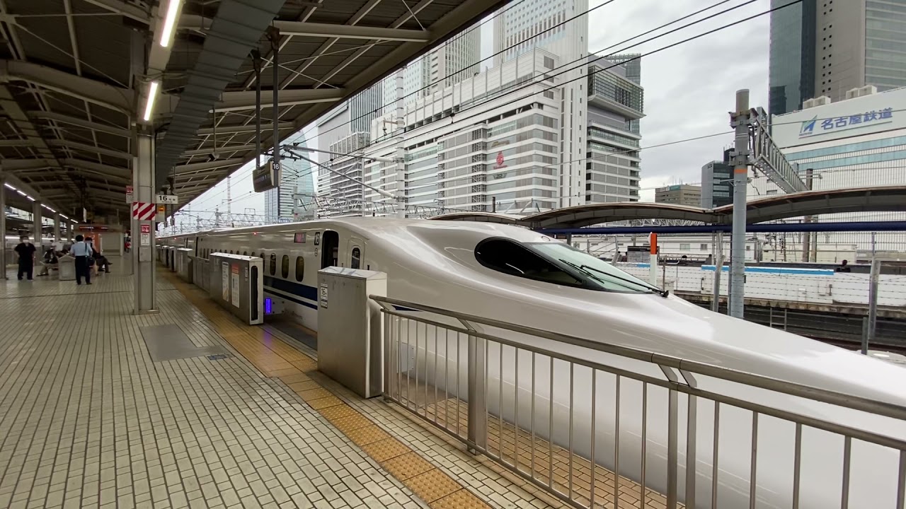 静かすぎるN700系のロケットスタートが凄い。
