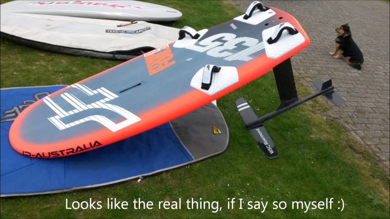 DIY windfoil MASTv2