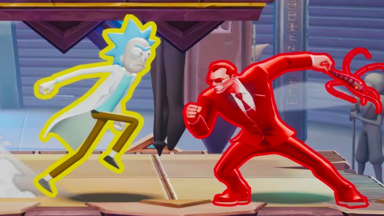 MultiVersus - Agent Smith and Rick (Rick and Morty) Unique Interactions HD