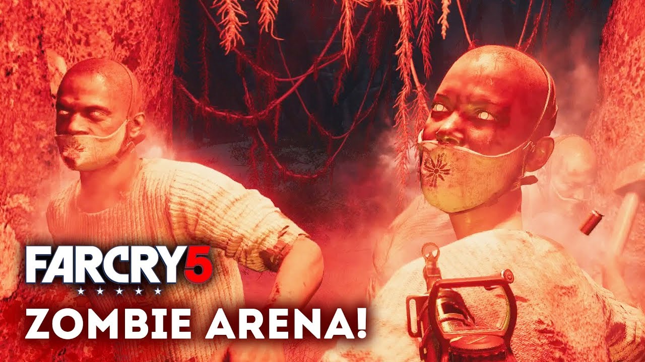 FAR CRY 5 - THE ZOMBIE ARENA Gameplay!  Epic New Map from Arcade (Zombie DLC Prep!)