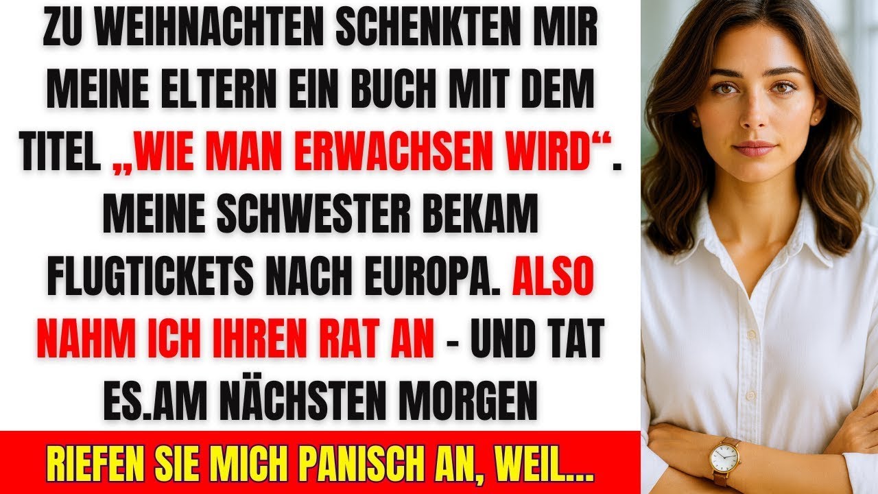 Meine Eltern schenkten mir „Wie man erwachsen wird“… Sie bereuten es SOFORT!