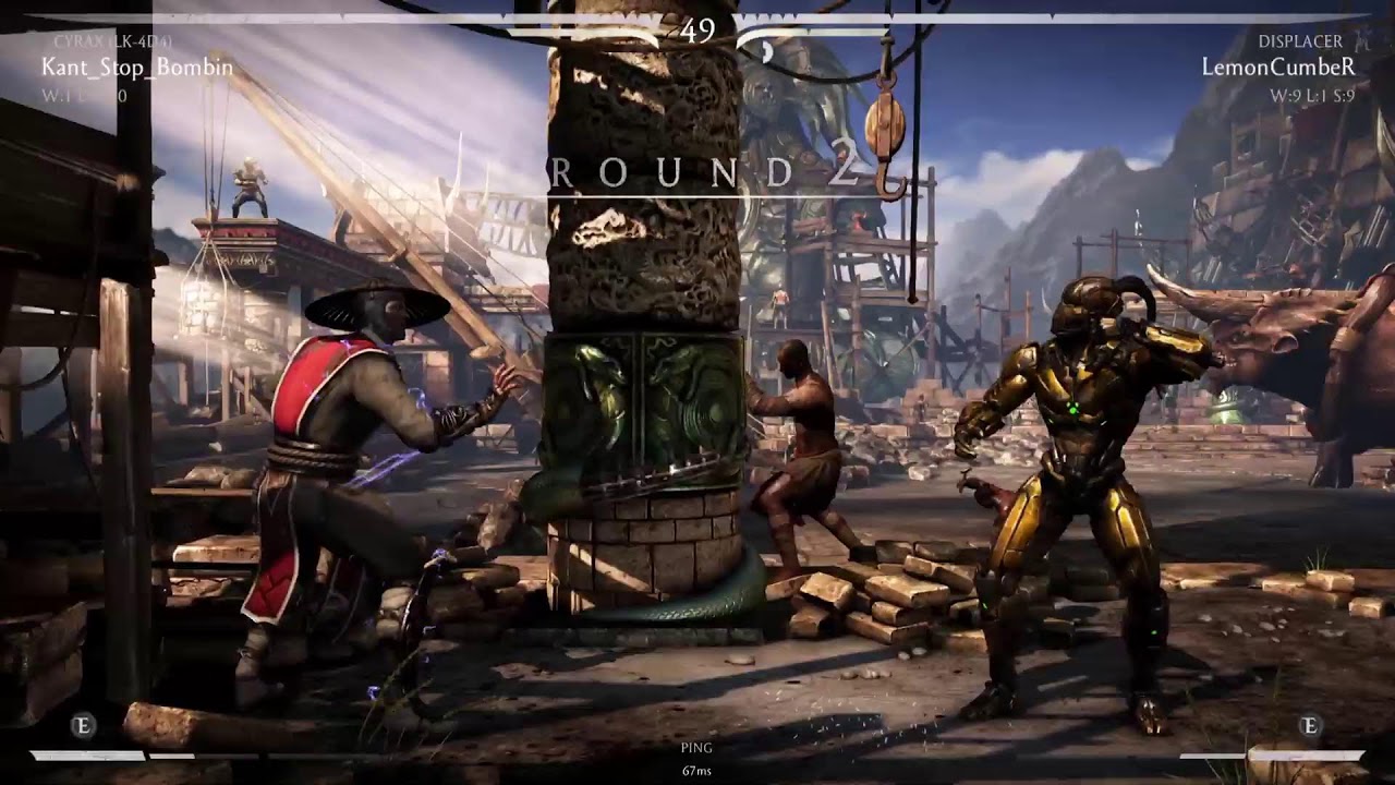 Play Some MK wit Me😁💯👍🔥👌CYRAX +The Best Fights 🥳 and Gears of War