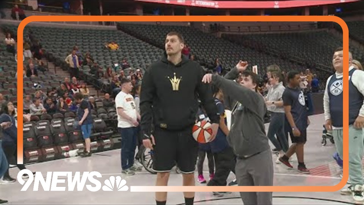 Nuggets host Special OIympics basketball clinic