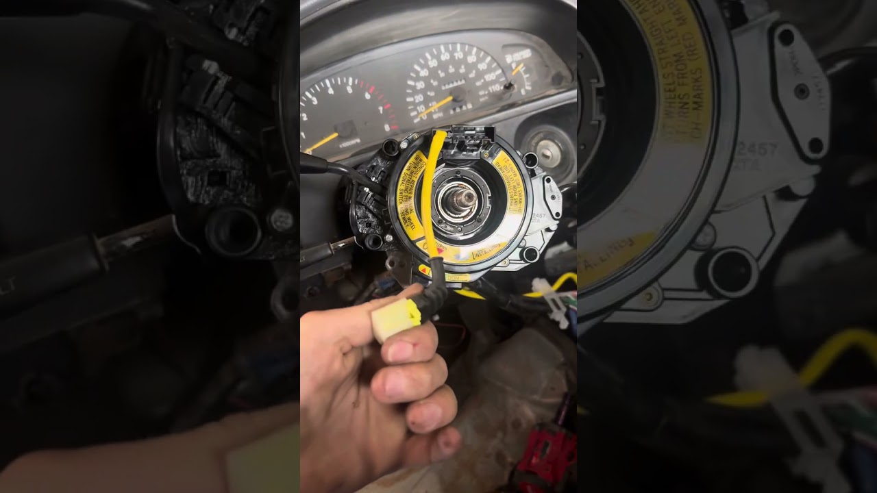 1996 Toyota Tacoma Clock spring replacement and torque spec