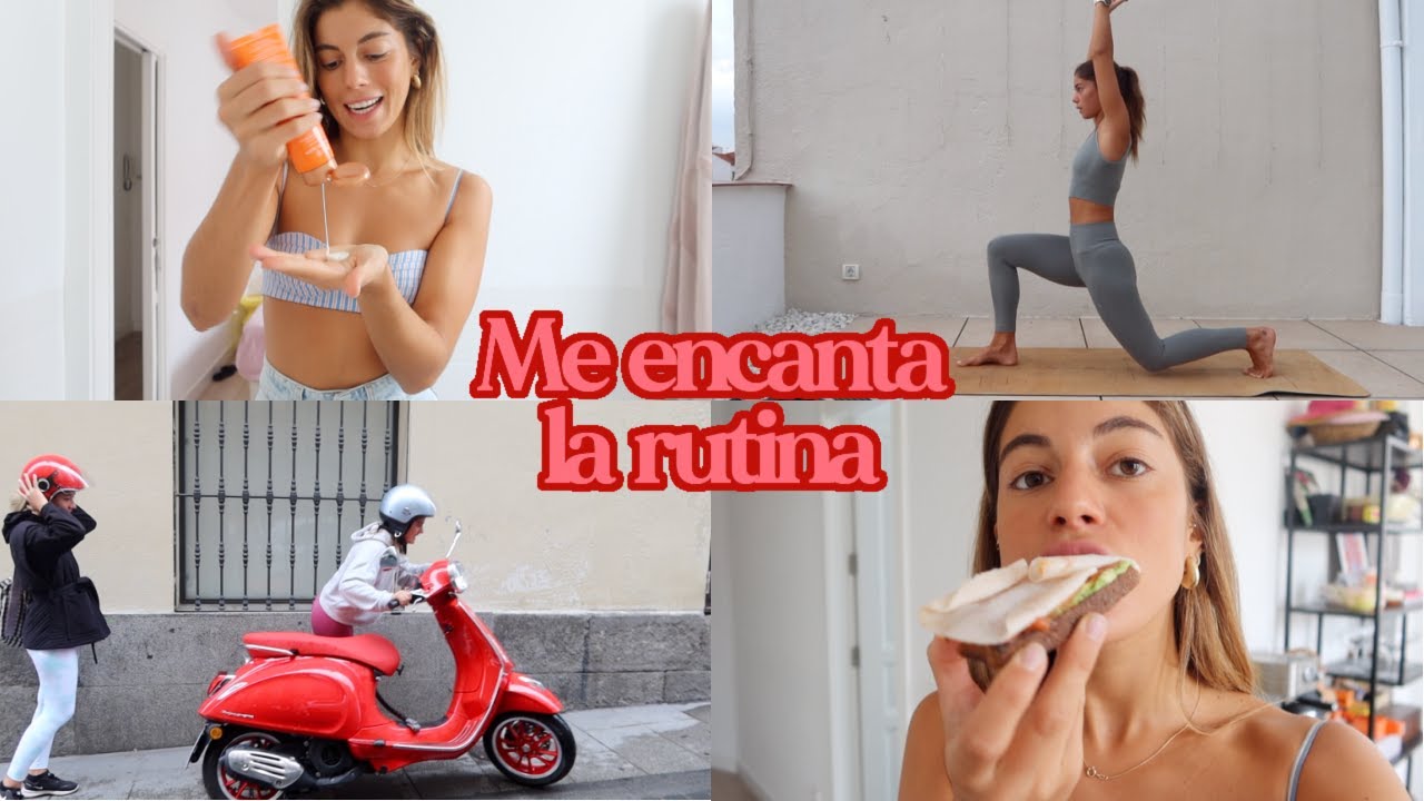 Equipo It's lava , deporte en casa, lluvia y amigas en Madrid 🧡- VLOG