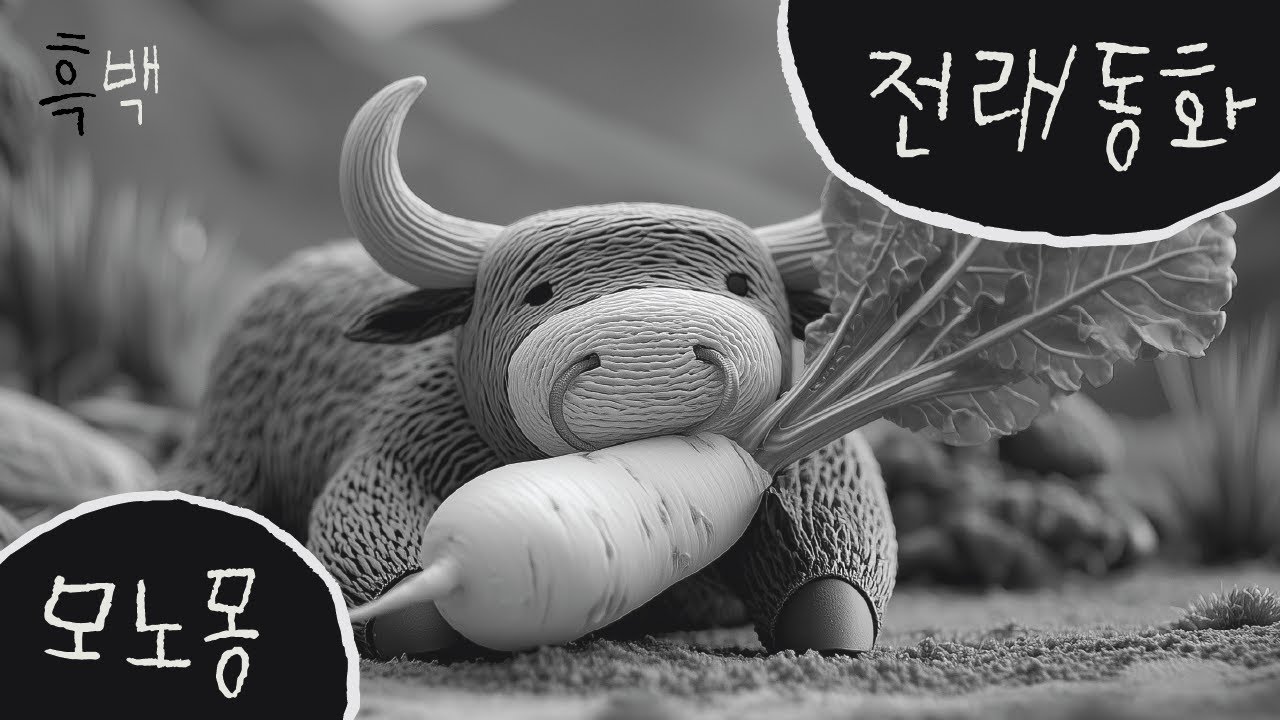 🐂 소가 된 게으름뱅이 | 전래동화 | 저자극 영상