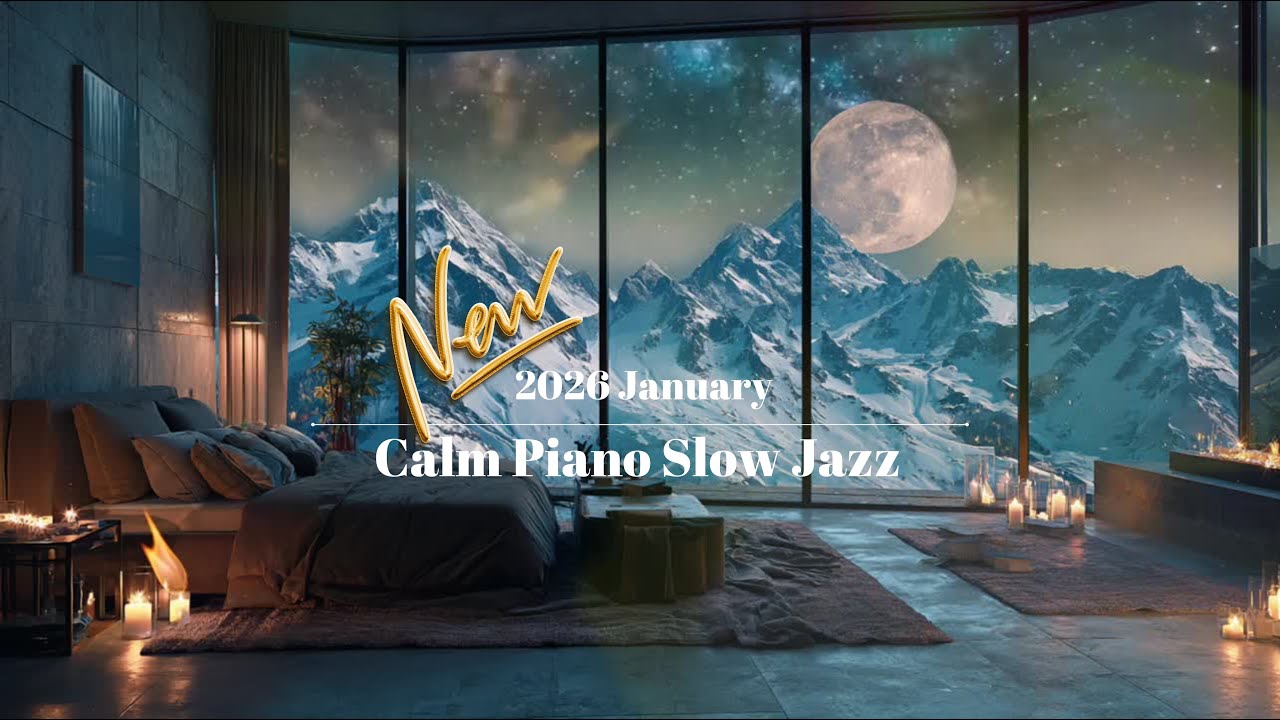 眠れるスロージャズ｜癒しとリラックス ｜Relaxing  Jazz & Chill Piano | Relaxing Music for Sleep, Study & Mood