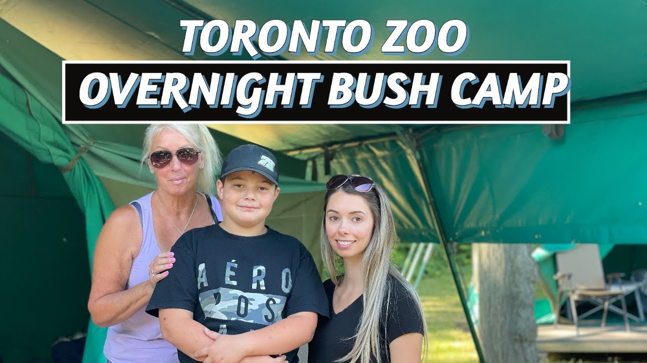 Experience the Ultimate Family Adventure: Overnight at the Toronto Zoo's Serengeti Bush Camp!