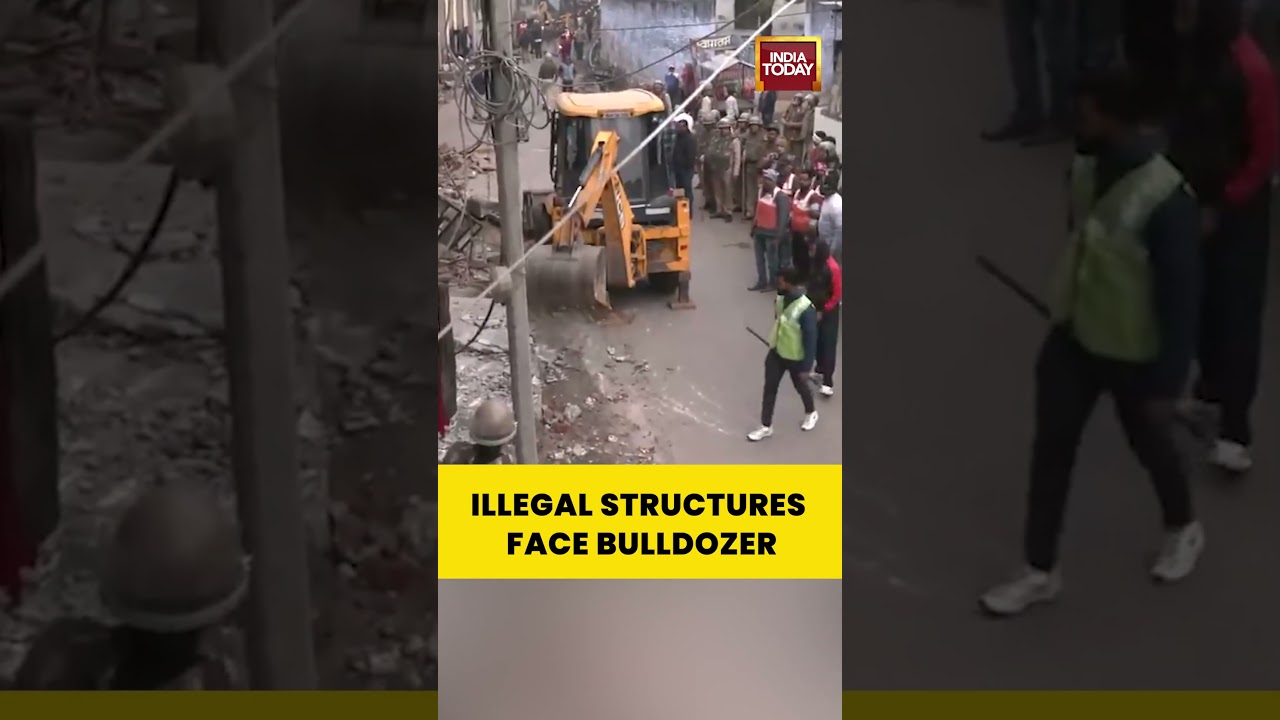 Chomu Imam Chowk Encroachment Drive: Administration Demolishes Illegal Constructions