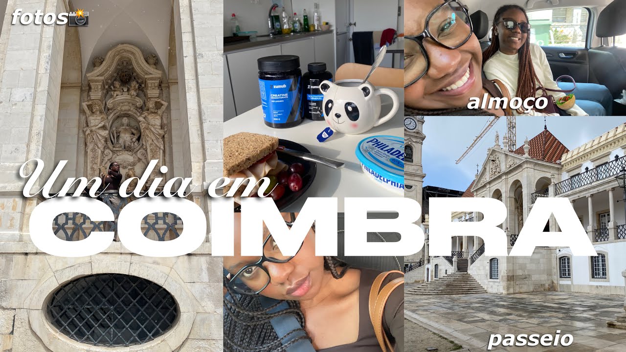 Vlog: um dia comigo em COIMBRA 🎓✨