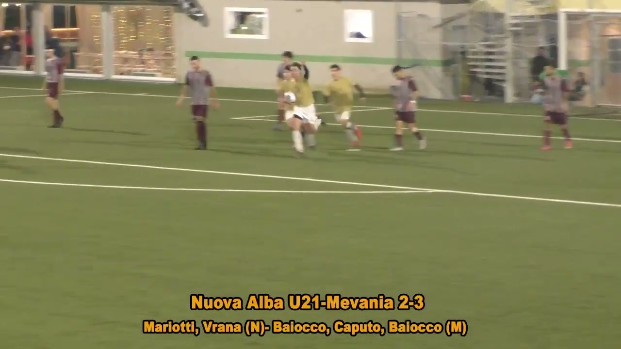 Nuova Alba U21-Mevania 2-3