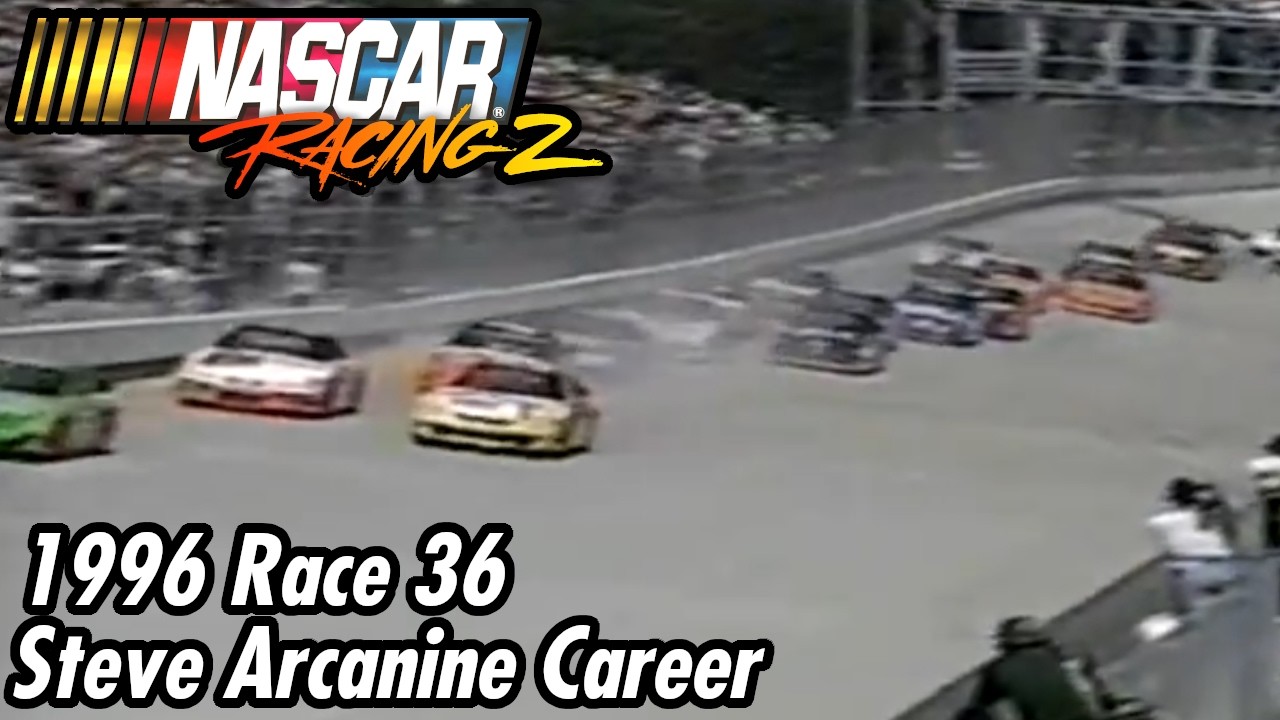 1996 MBNA 500 | NASCAR Racing 2 (DOS) | Steve Arcanine Career