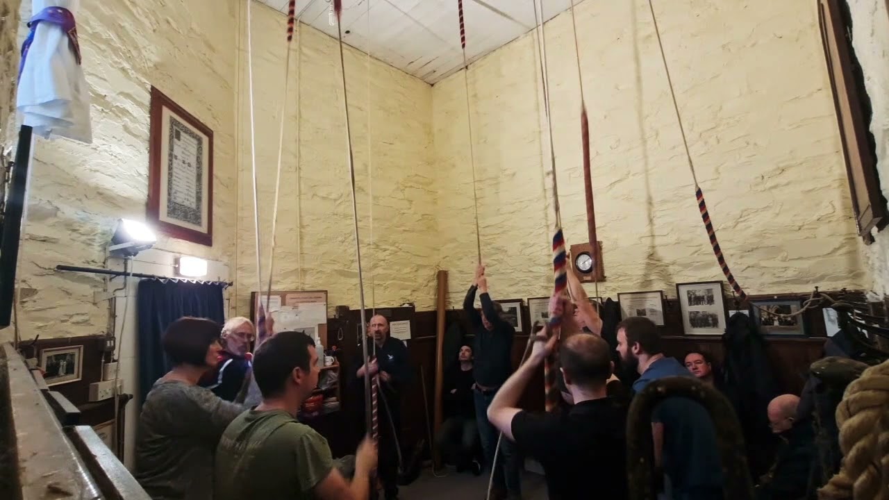 The bells of Emmanuel, Compton Gifford, Plymouth, Devon.