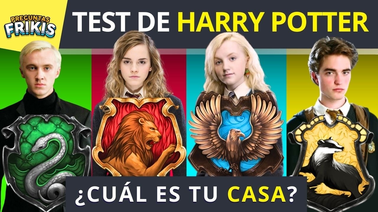 ¿Qué Casa de Hogwarts Eres? 🔮 Test Mágico para Descubrirlo | Harry Potter Quiz