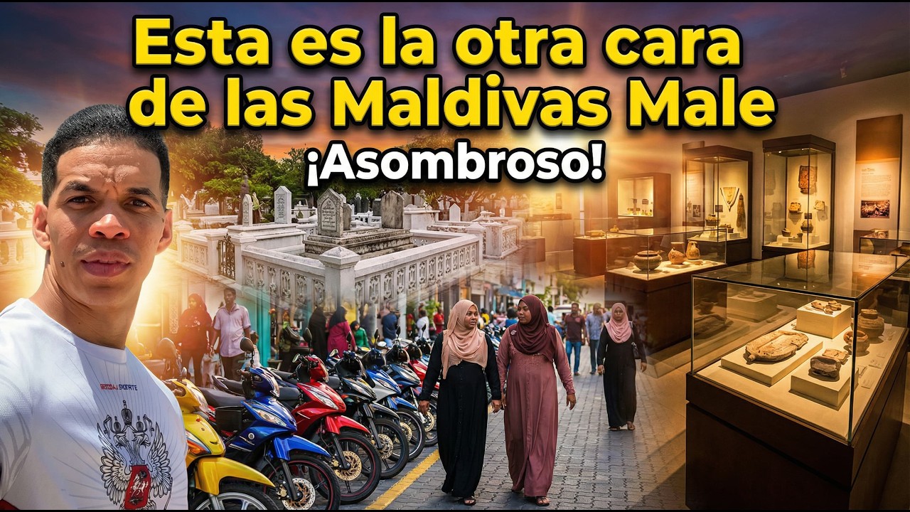 “Malé: la caótica capital de las Maldivas | Motos, historia y la isla más densa del mundo”