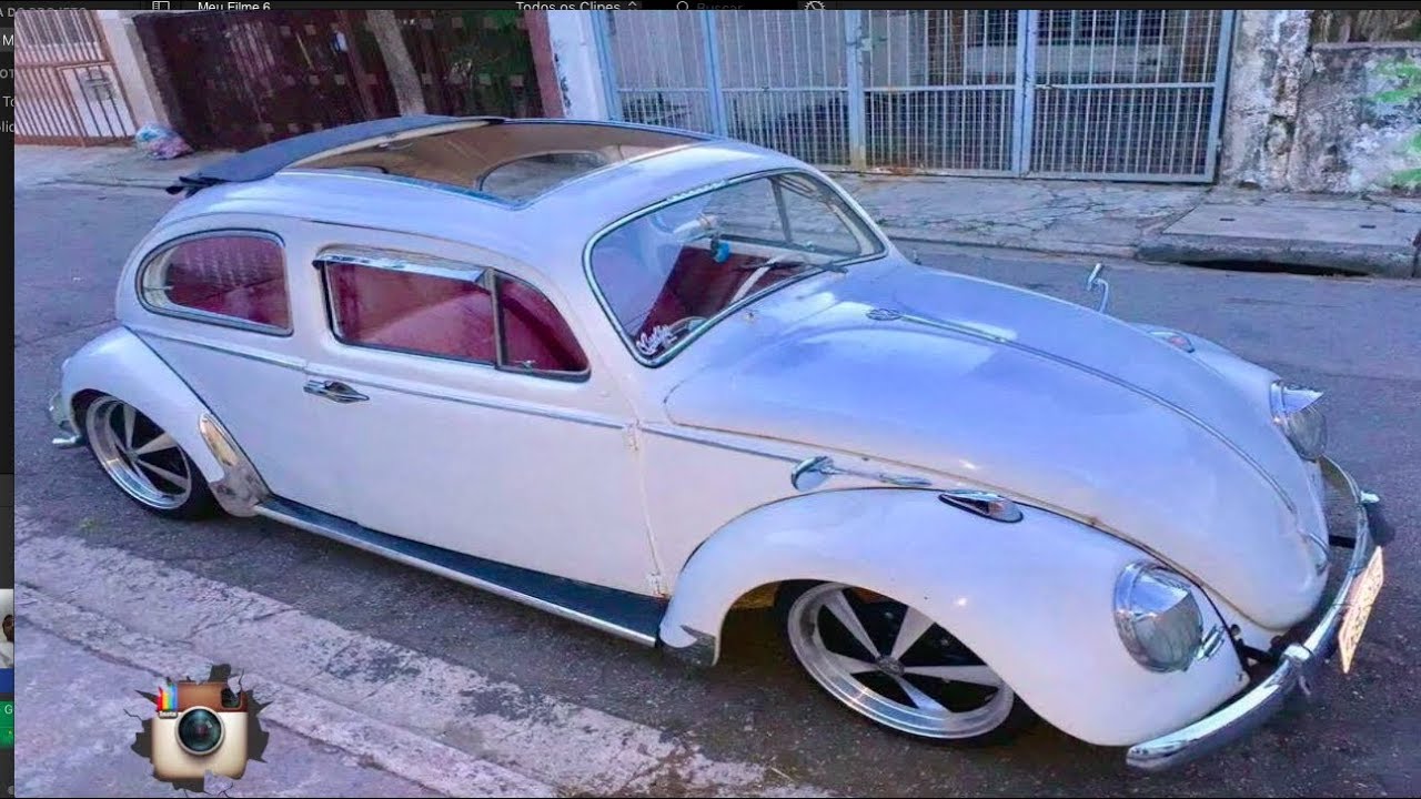 MEU FUSCA 1966 COM RAGTOP, INTERIOR VERMELHO TURIM | TRANSFORMACÃO