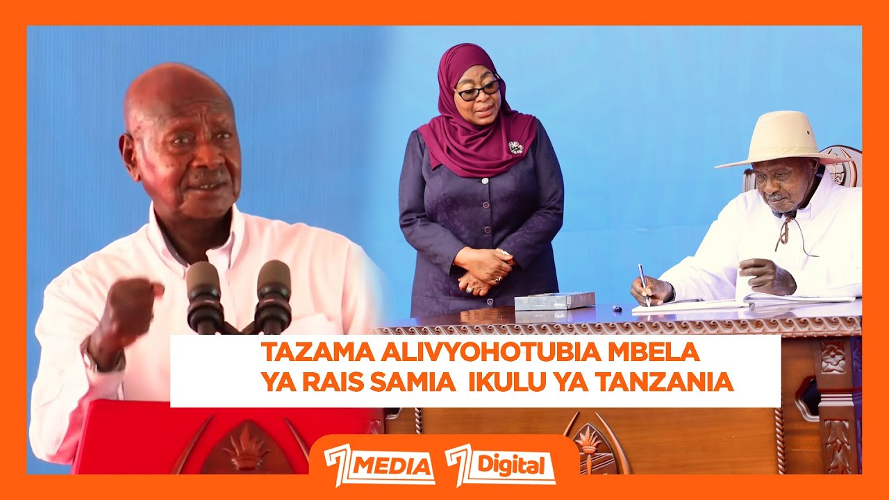 HOTUBA YA RAIS MUSEVENI BAADA YA KUWASILI IKULU YA TANZANIA BAADA YA UCHAGUZI UGANDA...