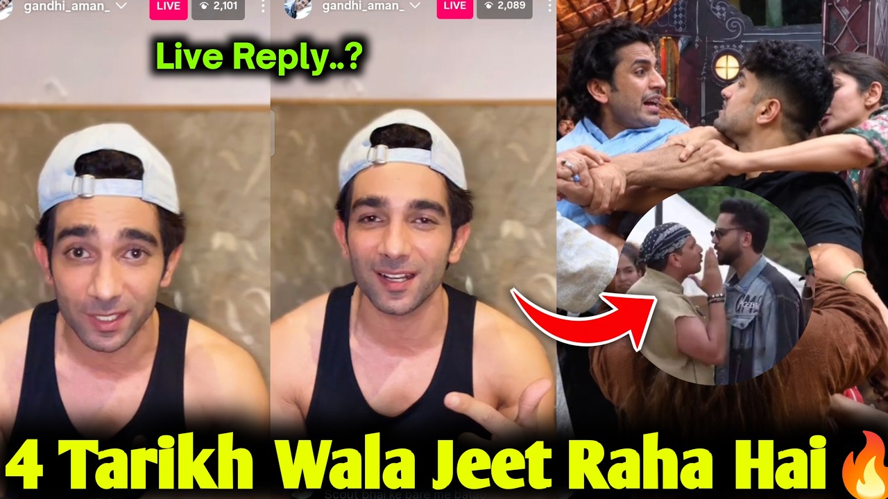 🔴 Aman Gandhi Insta Live After Bigg Boss React On Nakul Dhull Vs Gullu & Elvish Vs Prince.! 
